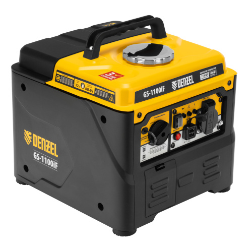 Генератор инверторный GS-1100iF, 1,1 кВт, 230 В, ручной старт DENZEL по ценам производителя в Санкт-Петербурге с доставкой по всей России