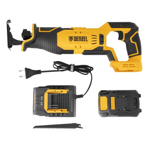 Пила сабельная аккумуляторная RS-180, Li-Ion, 20 В Denzel по ценам производителя в Санкт-Петербурге с доставкой по всей России