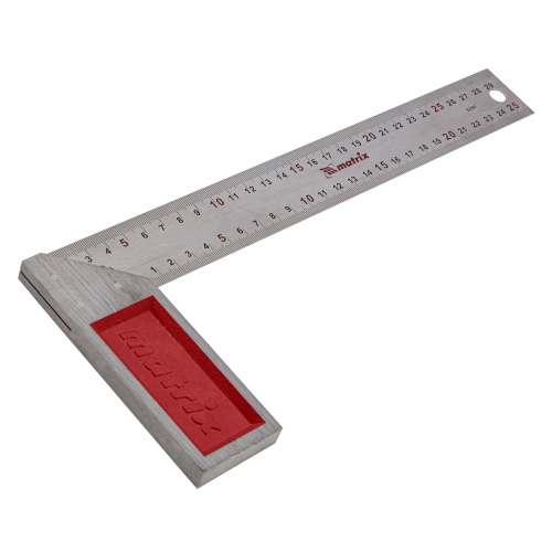 Угольник стальной, 300 мм, градуировка Matrix по ценам производителя в Санкт-Петербурге с доставкой по всей России