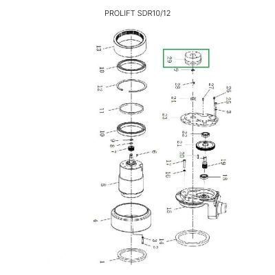 Катушка электромагнитного тормоза для штабелеров SDR 1-1,2 т, SDR1635, для тележек SD15 купить в Москве с доставкой по всей России | ProtosMarket.ru
