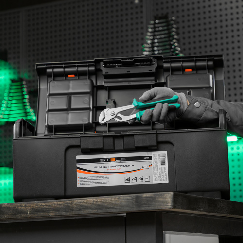 Ящик для инструментов, усиленный 24" Stels купить в Москве с доставкой по всей России | ProtosMarket.ru