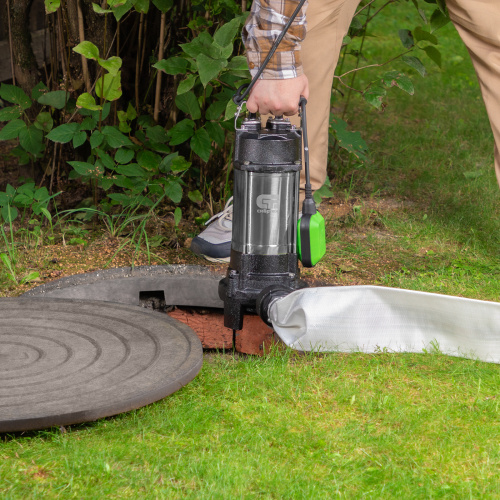 Фекальный насос СФН1100-Н, 1100 Вт, напор 10 м, 18000 л/ч, нож Сибртех по ценам производителя в Санкт-Петербурге с доставкой по всей России