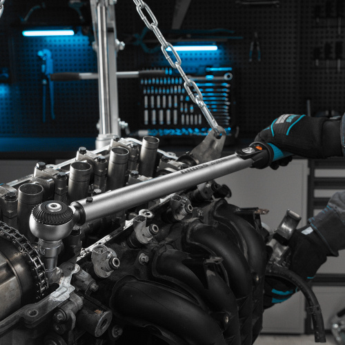 Ключ динамометрический, 20-200 Нм, 1/2", CrV Gross по ценам производителя в Санкт-Петербурге с доставкой по всей России