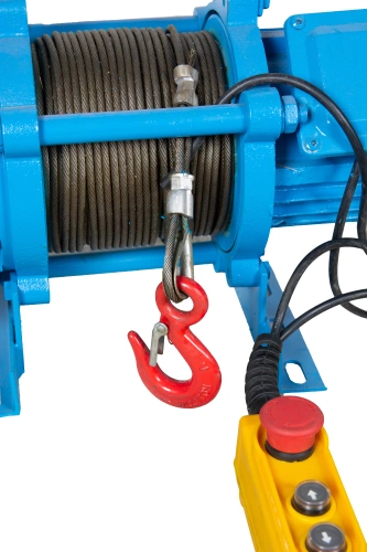 Лебедка электрическая  300 кг  30 м с канатом 380 В TOR KCD (N) по ценам производителя в Санкт-Петербурге с доставкой по всей России