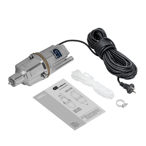 Вибрационный насос СВН300Н-15, нижний забор, 300 Вт, напор 75 м, 1200 л/ч, кабель 15 м Сибртех по ценам производителя в Санкт-Петербурге с доставкой по всей России