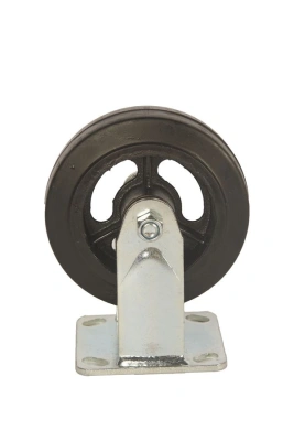 Колесо большегрузное неповоротное FCd 63 150 мм обрезиненное (F)