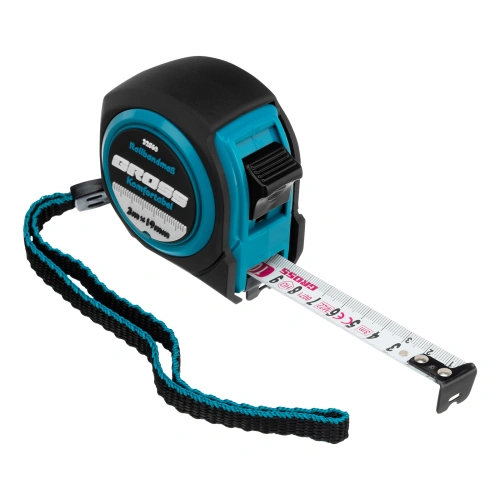 Рулетка Komfortabel 3 м х 19 мм,обрезиненный корпус Gross по ценам производителя в Санкт-Петербурге с доставкой по всей России