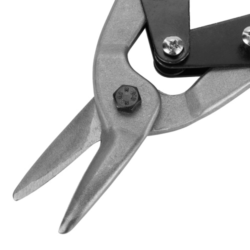 Ножницы по металлу, 250 мм, пряморежущие, обливные рукоятки Sparta купить в Москве с доставкой по всей России | ProtosMarket.ru