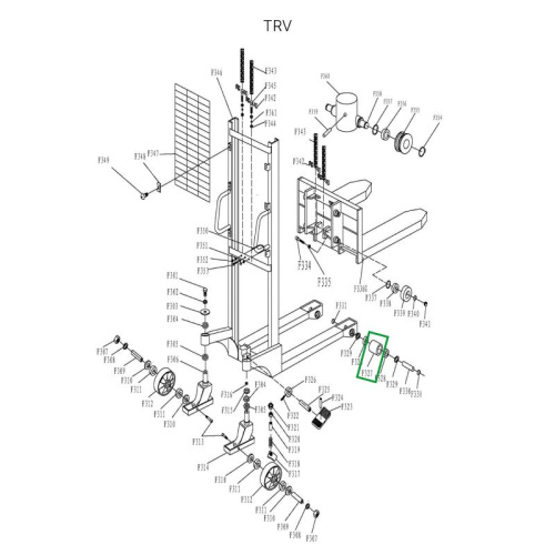 Ролик подвильный 74х58 для TRV черный полиуретановый по ценам производителя в Санкт-Петербурге с доставкой по всей России
