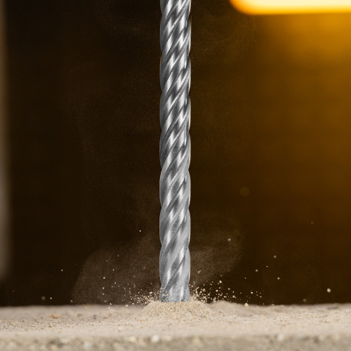 Бур по бетону, цельная крестовая пластина, 12x315 мм, SDS PLUS Denzel по ценам производителя в Санкт-Петербурге с доставкой по всей России