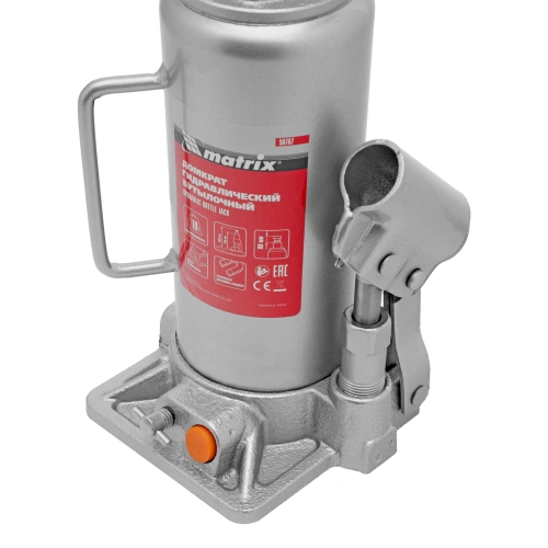 Домкрат гидравлический бутылочный, 10 т, h подъема 230-460 мм Matrix по ценам производителя в Санкт-Петербурге с доставкой по всей России