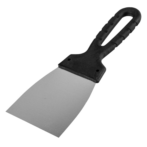 Шпательная лопатка из нержавеющей стали, 80 мм, пластмассовая ручка Sparta купить в Москве с доставкой по всей России | ProtosMarket.ru