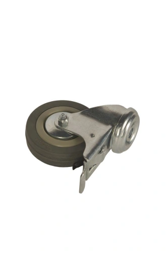 Колесо аппаратное поворотное SChgb 93 75 мм под болт с тормозом (F) по ценам производителя в Санкт-Петербурге с доставкой по всей России