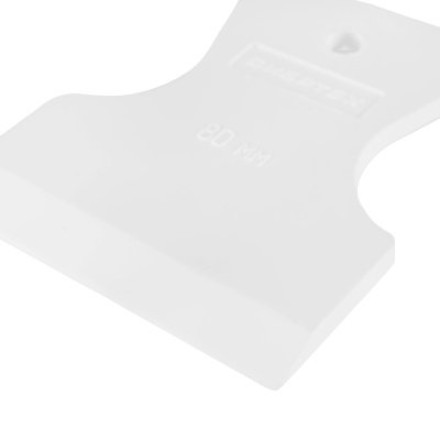 Шпатель, белая резина, 80 мм Сибртех по ценам производителя в Санкт-Петербурге с доставкой по всей России