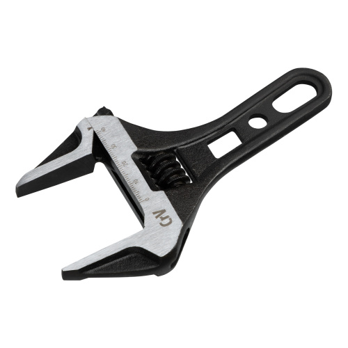 Ключ разводной 155 мм, CrV, кованый, укороченная рукоятка Denzel по ценам производителя в Санкт-Петербурге с доставкой по всей России