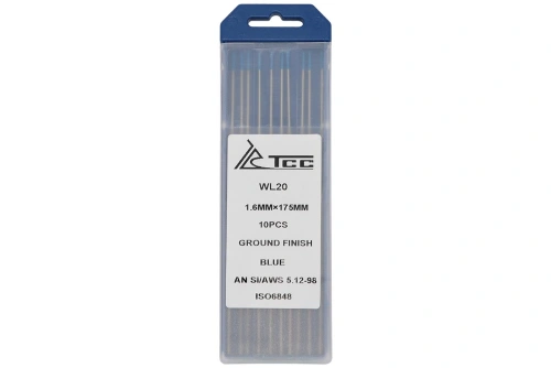 Вольфрамовый электрод синий WL20-175/1.6 (10 шт) по ценам производителя в Санкт-Петербурге с доставкой по всей России