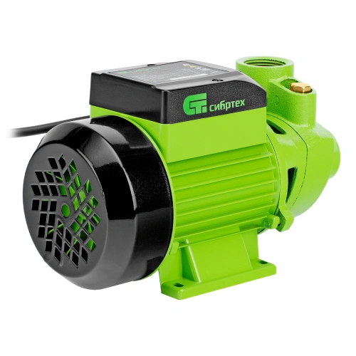Садовый поверхностный насос СПН370-Ч, 370 Вт, напор 25 м, 1700 л/ч, чугун Сибртех по ценам производителя в Санкт-Петербурге с доставкой по всей России