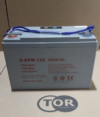 Аккумулятор свинцово-кислотный герм. (GEL) 12В/125Ач (20Hr) 330х170х215 для штаб. CDDR-E/CDDR-EN