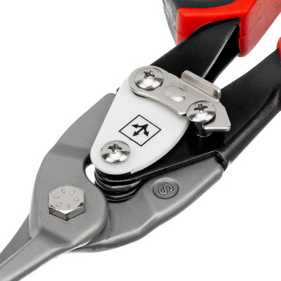 Ножницы по металлу, 250 мм, прямой рез, сталь CRMO, двухкомпонентные рукоятки, PRO Matrix купить в Москве с доставкой по всей России | ProtosMarket.ru