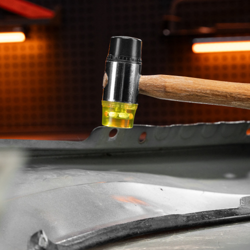 Молоток рихтовочный, бойки 35 мм, комбинированная головка, деревянная ручка Sparta по ценам производителя в Санкт-Петербурге с доставкой по всей России