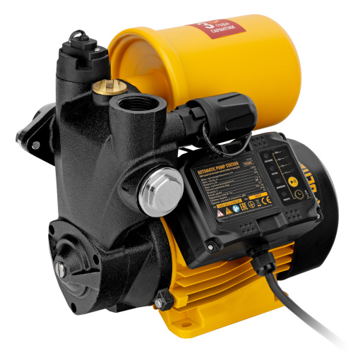 Насосная станция PS500C, 500 Вт, напор 35 м, 2200 л/ч, ресивер 2 л, блок управления Denzel по ценам производителя в Санкт-Петербурге с доставкой по всей России