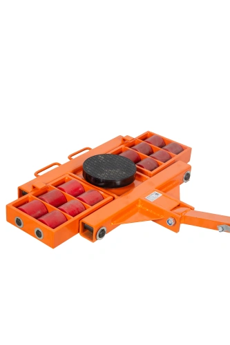 Роликовая платформа поворотная TOR X12 г/п 12 т (с ручкой) по ценам производителя в Санкт-Петербурге с доставкой по всей России