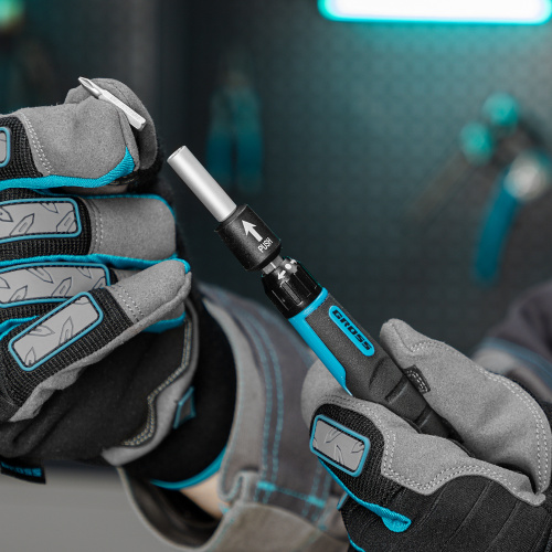 Отвертка с набором бит и торцевых головок для точных работ, гибкий привод, 48 шт, CrMo Gross купить в Москве с доставкой по всей России | ProtosMarket.ru