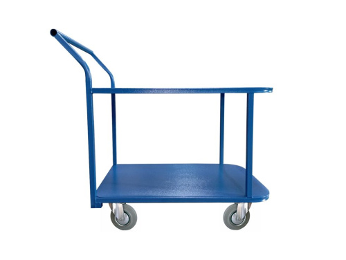 Тележка платформенная TOR ТП-2Я (600х900) 2х-ярусная (160мм) купить в Москве с доставкой по всей России | ProtosMarket.ru