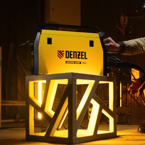 Аппарат инвертор. полуавтомат. сварки MultiMIG-200DP Synergy Double Pulse, 200 А, ПВ 80% Denzel по ценам производителя в Санкт-Петербурге с доставкой по всей России