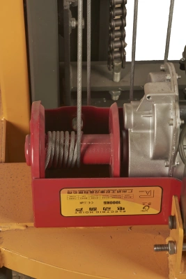 Штабелер с электроподъемом 1,5 т 1,6 м TOR TSW с лебедкой и пультом по ценам производителя в Санкт-Петербурге с доставкой по всей России