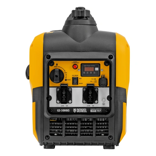 Генератор инверторный GS-3000iS, 3,0 кВт, 230 В, закрытый корпус, ручной старт DENZEL по ценам производителя в Санкт-Петербурге с доставкой по всей России
