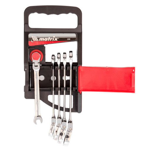 Набор ключей комбинированных, трещоточных шарнирных 5 шт. Matrix купить в Москве с доставкой по всей России | ProtosMarket.ru