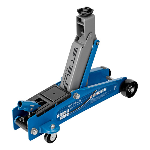 Домкрат гидравлический подкатной, высокий подъем, 3т, SUV, 190-535 мм Stels по ценам производителя в Санкт-Петербурге с доставкой по всей России