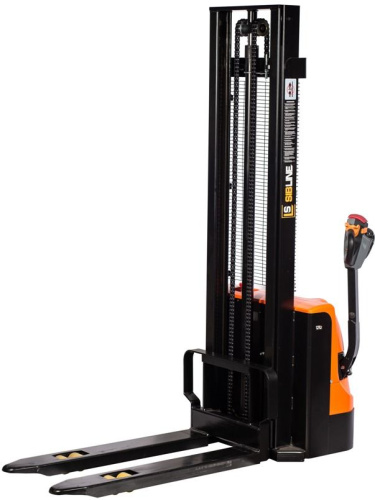 Штабелер электрический самоходный, поводковый 1,2 т-3,5м Вилы: 1150 , АКБ Li - Ion, CL1235J SIBLINE по ценам производителя в Санкт-Петербурге с доставкой по всей России