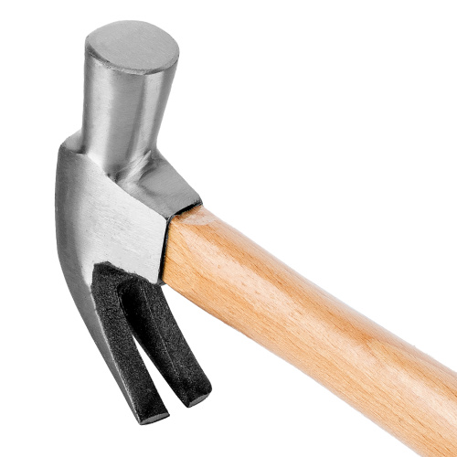 Молоток-гвоздодер, 450 г, боек 27 мм, деревянная рукоятка Sparta купить в Москве с доставкой по всей России | ProtosMarket.ru