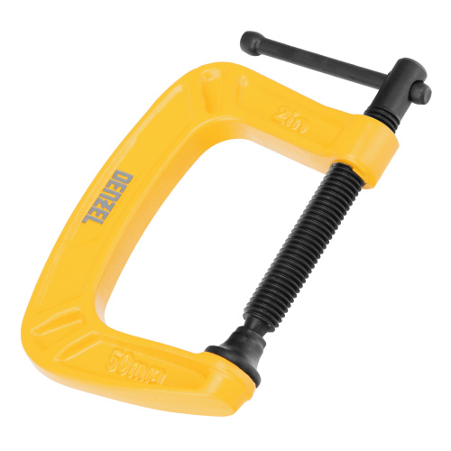 Струбцина G-образная, усиленная, 50 мм Denzel по ценам производителя в Санкт-Петербурге с доставкой по всей России