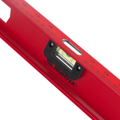 Уровень алюминиевый "Рельс", 800 мм, 3 глазка, усиленный Matrix купить в Москве с доставкой по всей России | ProtosMarket.ru