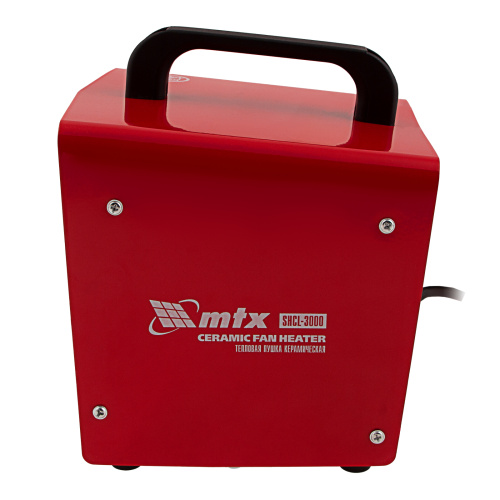 Тепловая пушка керамическая SHCL-3000, квадратная, 230 В, 480 м3/ч, 1/3 кВт MTX по ценам производителя в Санкт-Петербурге с доставкой по всей России