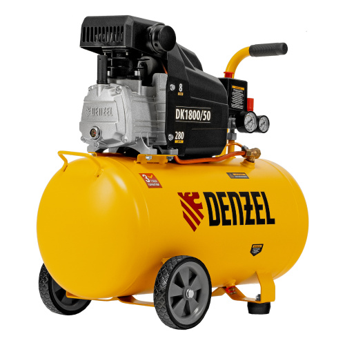Компрессор воздушный DK1800/50, Х-PRO 1.8 кВт, 280л/мин, 50л Denzel по ценам производителя в Санкт-Петербурге с доставкой по всей России