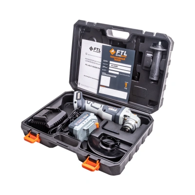 Аккумуляторная угловая шлифовальная машина FTL AG-X 125/20V EVO в комплекте купить в Москве с доставкой по всей России | ProtosMarket.ru