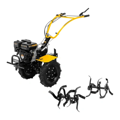 Мотоблок DPT-370X, 7 л.с, дисковое сцепление, ширина 90 см, глубина 35 см, фрез 3 х 4, ВОМ, передачи 3В/1Н Denzel купить в Москве с доставкой по всей России | ProtosMarket.ru