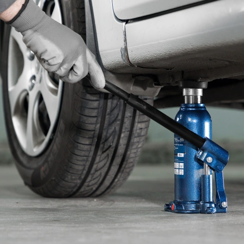 Домкрат гидравлический бутылочный, 6 т, h подъема 207-404 мм, в пластиковом кейсе Stels по ценам производителя в Санкт-Петербурге с доставкой по всей России