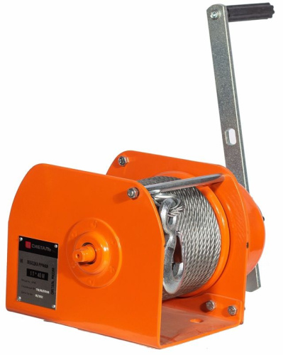 Лебедка барабанная ручная JHW 3т 40 м СибТаль по ценам производителя в Санкт-Петербурге с доставкой по всей России