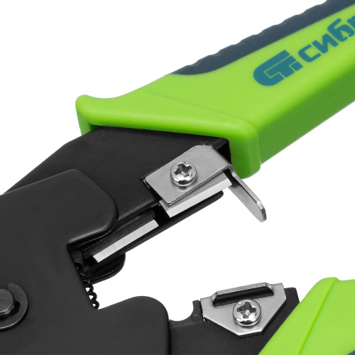 Клещи для обжима телефонных и компьютерных клемм 4P, 6P, 8P, функция обрезания проводов Сибртех купить в Москве с доставкой по всей России | ProtosMarket.ru