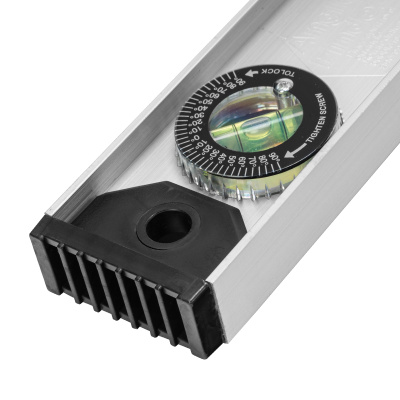 Уровень алюминиевый "Рельс", 2000 мм, 3 глазка (1 поворотный) Matrix по ценам производителя в Санкт-Петербурге с доставкой по всей России