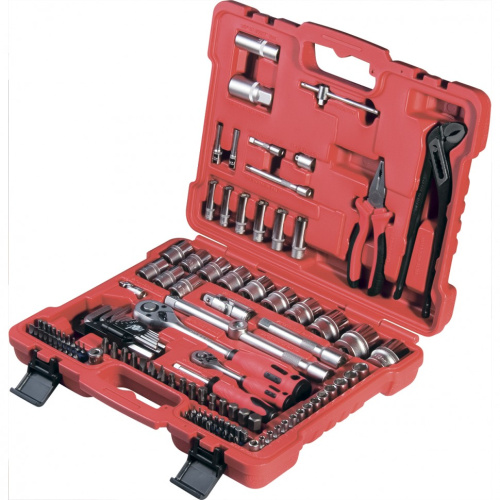 Набор слесарно-монтажный с квадратами 1/4, 1/2 и 5/16", 117 предметов Matrix ProFI купить в Москве с доставкой по всей России | ProtosMarket.ru