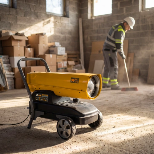 Дизельная тепловая пушка DHG-45i, 45 кВт, 1000 м3/ч, прямой нагрев, электронный термостат Denzel по ценам производителя в Санкт-Петербурге с доставкой по всей России