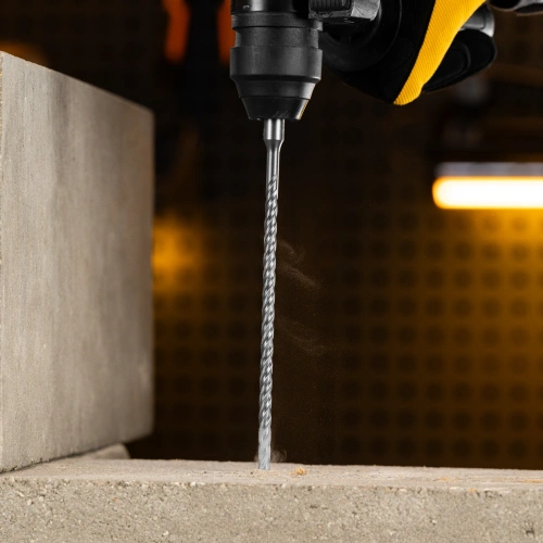 Бур по бетону, цельная крестовая пластина, 6x265 мм, SDS PLUS Denzel по ценам производителя в Санкт-Петербурге с доставкой по всей России