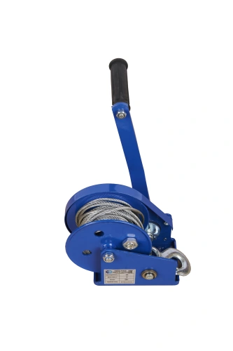 Лебедка ручная барабанная  с тросом  810кг  10м стальной корпус TOR BHW по ценам производителя в Санкт-Петербурге с доставкой по всей России