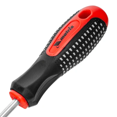 Отвертка Fusion, PH2 х 100 мм, CrV, трехкомпонентная рукоятка "Anti slip" Matrix по ценам производителя в Санкт-Петербурге с доставкой по всей России